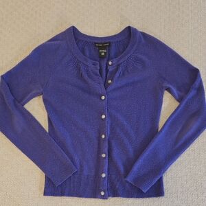 New York & Company Royal Purple Cardigan